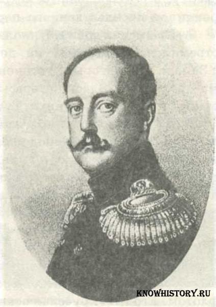 Николай I — российский император с 1825 г.