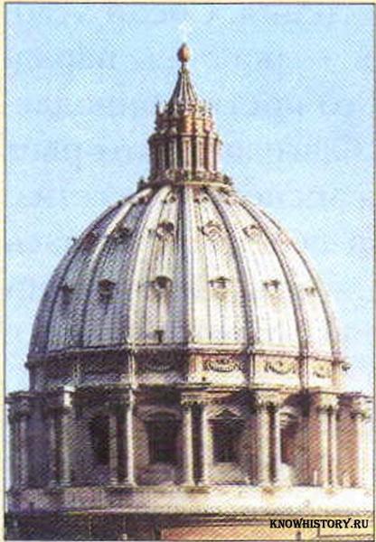 Микеланджело. Купол собора Св. Петра