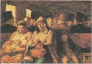 В вагоне третьего класса, 1862. О. Домье (1808—1879) В вагоне третьего класса, 1862. О. Домье (1808—1879)