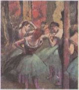 Розовое и зеленое. Э. Дега (1834—1917) Розовое и зеленое. Э. Дега (1834—1917)