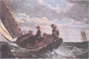 Легкий бриз, 1878. У. Хомер (1836—1910). Легкий бриз, 1878. У. Хомер (1836—1910).