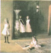 Дочери Эдварда Буата, 1882. Дж. Сарджент (1856—1925). Дочери Эдварда Буата, 1882. Дж. Сарджент (1856—1925).