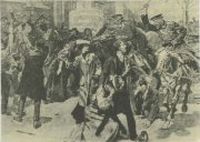 Разгон демонстрации в Варшаве в октябре 1905 г. Разгон демонстрации в Варшаве в октябре 1905 г.