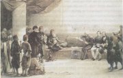 Мохаммед Али-паша беседует с английским и французским военными советниками, которые находились у него на службе Мохаммед Али-паша беседует с английским и французским военными советниками, которые находились у него на службе