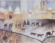 Кайруан, 1914. Август Макке (1887—1914). Художник совершил путешествие в Кайруан — город на востоке Туниса, основанный арабами в 670 г. Таким он увидел его в начале XX в. Кайруан, 1914. Август Макке (1887—1914). Художник совершил путешествие в Кайруан — город на востоке Туниса, основанный арабами в 670 г. Таким он увидел его в начале XX в.