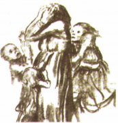 К. Кольвиц. Убитая К. Кольвиц. Убитая