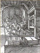 Типография. Гравюра 1568 г. Типография. Гравюра 1568 г.