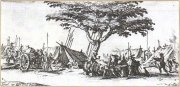 Ж. Калло. Военный лагерь. Офорт 1632—1636 гг. Ж. Калло. Военный лагерь. Офорт 1632—1636 гг.