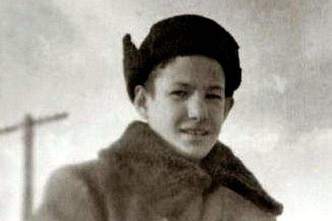 Подросток Ельцин
