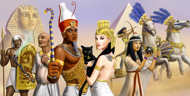 Женщины в древнеегипетском обществе обладали практически такими же правами, как мужчины