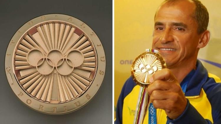. Медаль де Кубертена и один из её обладателей — бразильский марафонец Вандерлей де Лима