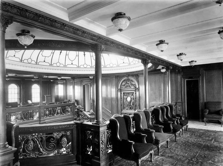 Холл первого класса на «Титанике»
