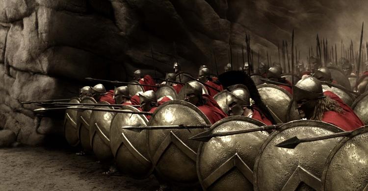 Триста спартанцев готовы к последнему бою