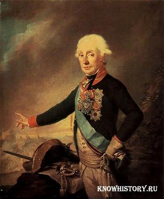 В 1794 году русские войска под командованием Александра Суворова взяли штурмом Варшаву