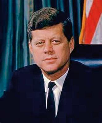 35-й президент США Джон Фицджералд Кеннеди