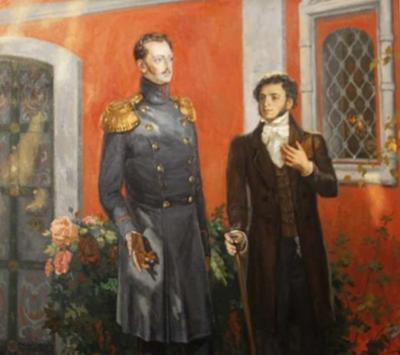 В 1826 году Пушкин наедине встретился с царем