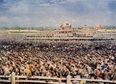 В 1896 году в Москве на Ходынском поле в честь коронации Николая II были назначены "народные гуляния"