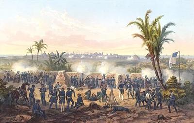В 1846 году США объявили Мексике войну