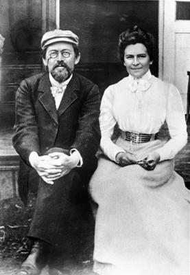 В 1901 году в Москве Чехов венчался с Ольгой Книппер