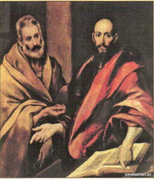 Эль Греко. Апостолы Пётр и Павел