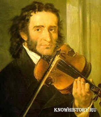 Никколо Паганини (1782—1840). Итальянский скрипач и композитор