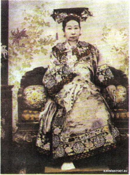 Императрица Цыси. 1903 г.