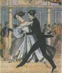 С 20-х гг. XIX в. в Европе начинается увлечение новым танцем — вальсом.