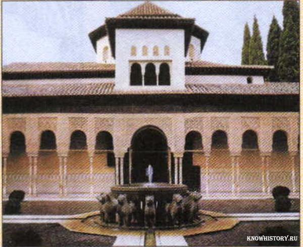 Альгамбра. Львиный двор
