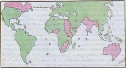 Британская империя в 1900 г.