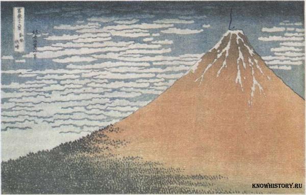 Из серии Тридцать шесть видов горы Фудзи»