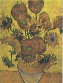 Подсолнухи в вазе. В. Ван Гог (1853—1890)