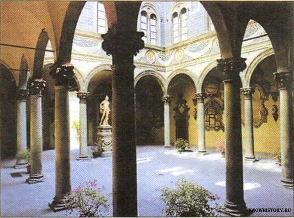 Палаццо Медичи-Рикарди. Флоренция. Внутренний двор