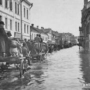 В 1908 году в Москве произошло последнее крупное наводнение