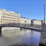 В 1969 году в Ленинграде открылся первый в Европе алюминиевый Коломенский мост